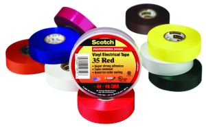 3/4x 66' YELLOW 7mil 35 TAPE, ELECTRICAL VINYL - P&I Supply