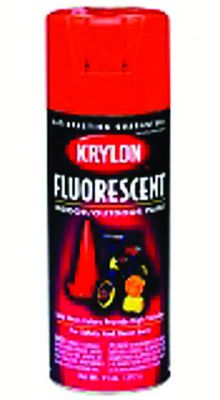 Krylon 11 oz Red & Orange Fluorescent Spray Paint